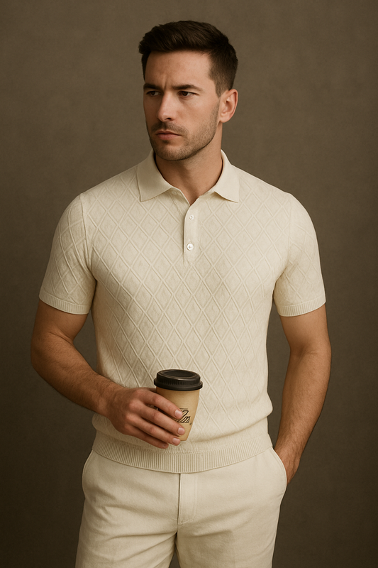 Verona Textured Polo