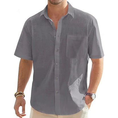 Breeze Linen – Men's Casual Summer Shirt
