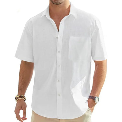 Breeze Linen – Men's Casual Summer Shirt
