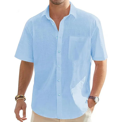 Breeze Linen – Men's Casual Summer Shirt