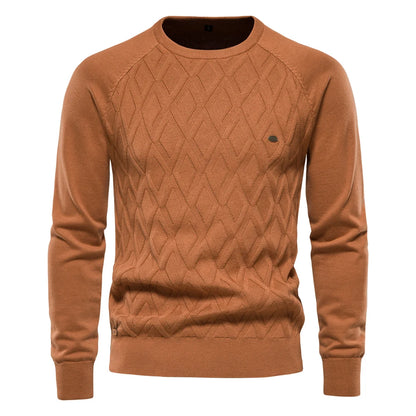 AIOPESON Classic Argyle – Men's Winter Sweater