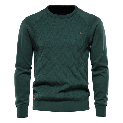 AIOPESON Classic Argyle – Men's Winter Sweater