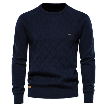 AIOPESON Classic Argyle – Men's Winter Sweater
