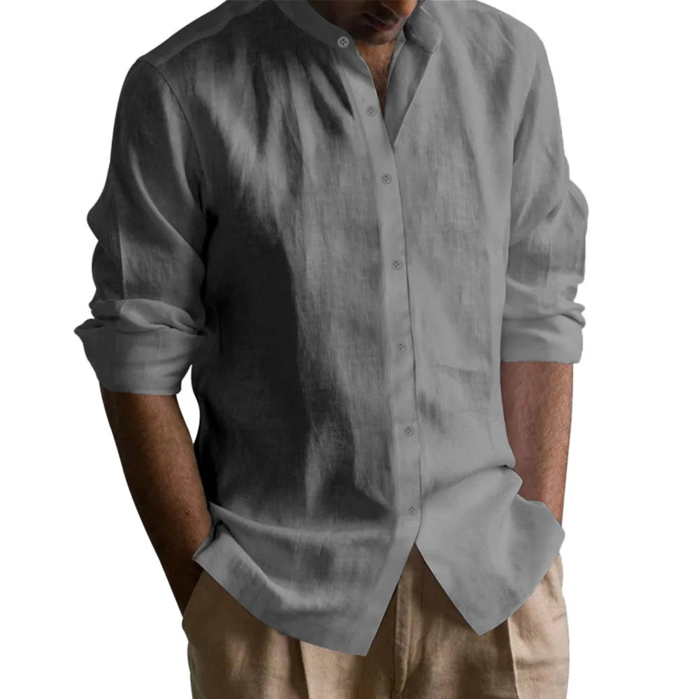 Henley Linen Breeze Shirt