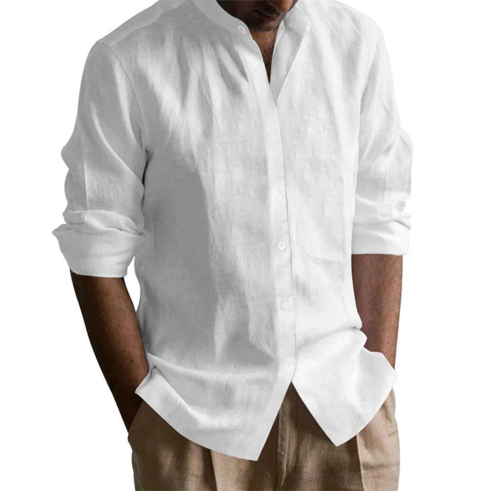 Henley Linen Breeze Shirt