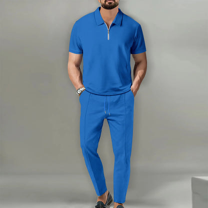 Urban Waffle Set – Men’s Casual & Sophisticated Autumn Outfit